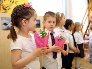 Anyák napja az Aranyalma oviban - fotó: Sándor Judit