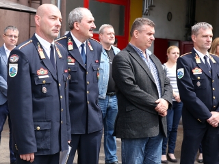 Megújult a tűzoltóállomás, megjött az új tűzoltókocsi - fotó: Sándor Judit