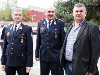 Megújult a tűzoltóállomás, megjött az új tűzoltókocsi - fotó: Sándor Judit