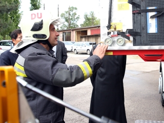Megújult a tűzoltóállomás, megjött az új tűzoltókocsi - fotó: Sándor Judit