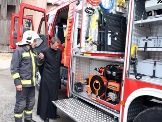 Megújult a tűzoltóállomás, megjött az új tűzoltókocsi - fotó: Sándor Judit