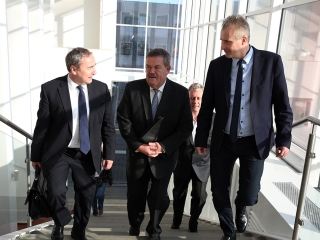 Lakossági fórum a "C" szárnyban - fotó: Sándor Judit