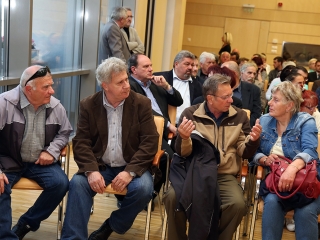 Lakossági fórum a "C" szárnyban - fotó: Sándor Judit