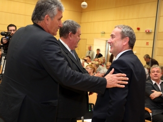 Lakossági fórum a "C" szárnyban - fotó: Sándor Judit