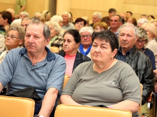 Lakossági fórum a "C" szárnyban - fotó: Sándor Judit