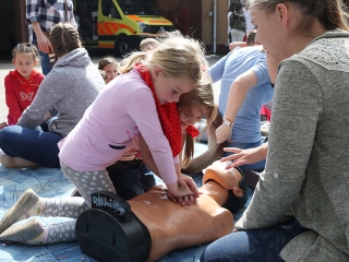 Nyílt nap a mentősöknél - fotó: Sándor Judit