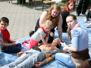 Nyílt nap a mentősöknél - fotó: Sándor Judit