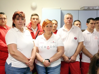 Nyílt nap a mentősöknél - fotó: Sándor Judit