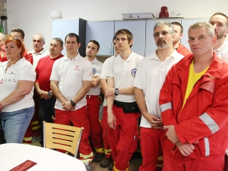 Nyílt nap a mentősöknél - fotó: Sándor Judit