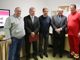 Nyílt nap a mentősöknél - fotó: Sándor Judit