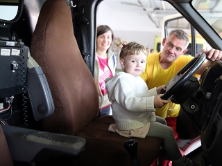 Nyílt nap a mentősöknél - fotó: Sándor Judit