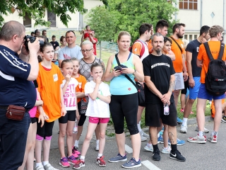 Olimpiai lángfutás a városban - fotó: Sándor Judit