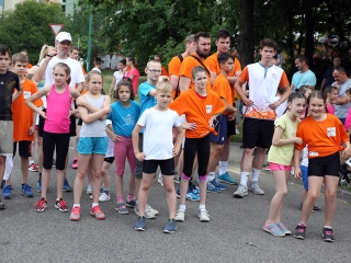 Olimpiai lángfutás a városban - fotó: Sándor Judit