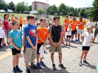 Olimpiai lángfutás a városban - fotó: Sándor Judit