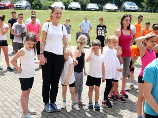 Olimpiai lángfutás a városban - fotó: Sándor Judit