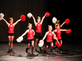 Spartan Cheerleaders gála a Bartókban - fotó: Ónodi Zoltán