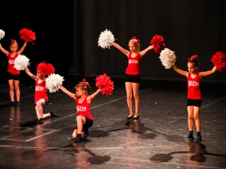 Spartan Cheerleaders gála a Bartókban - fotó: Ónodi Zoltán
