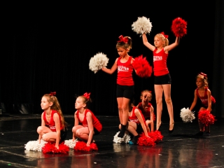 Spartan Cheerleaders gála a Bartókban - fotó: Ónodi Zoltán