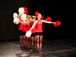 Spartan Cheerleaders gála a Bartókban - fotó: Ónodi Zoltán