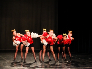 Spartan Cheerleaders gála a Bartókban - fotó: Ónodi Zoltán