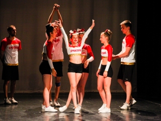 Spartan Cheerleaders gála a Bartókban - fotó: Ónodi Zoltán