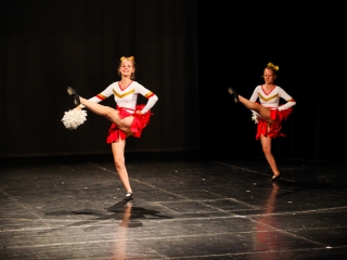 Spartan Cheerleaders gála a Bartókban - fotó: Ónodi Zoltán