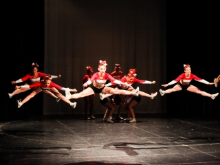 Spartan Cheerleaders gála a Bartókban - fotó: Ónodi Zoltán