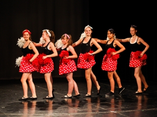 Spartan Cheerleaders gála a Bartókban - fotó: Ónodi Zoltán