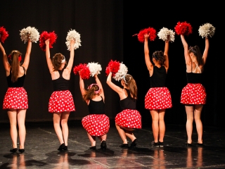 Spartan Cheerleaders gála a Bartókban - fotó: Ónodi Zoltán
