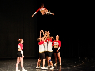 Spartan Cheerleaders gála a Bartókban - fotó: Ónodi Zoltán