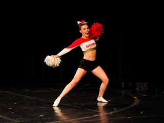 Spartan Cheerleaders gála a Bartókban - fotó: Ónodi Zoltán