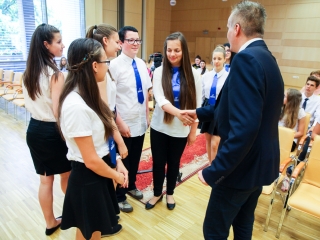 A félév diákjai - Díjátadó - fotó: Ónodi Zoltán