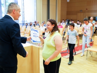 A félév diákjai - Díjátadó - fotó: Ónodi Zoltán