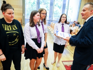 A félév diákjai - Díjátadó - fotó: Ónodi Zoltán