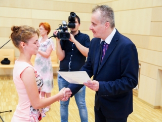 A félév diákjai - Díjátadó - fotó: Ónodi Zoltán