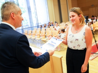 A félév diákjai - Díjátadó - fotó: Ónodi Zoltán