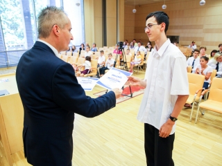 A félév diákjai - Díjátadó - fotó: Ónodi Zoltán