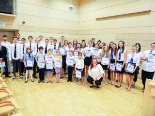 A félév diákjai - Díjátadó - fotó: Ónodi Zoltán