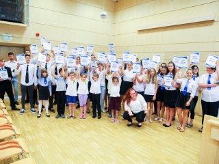 A félév diákjai - Díjátadó - fotó: Ónodi Zoltán