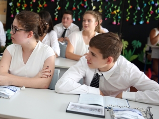 Ballagás a Dózsa iskolában (2017) - fotó: Sándor Judit