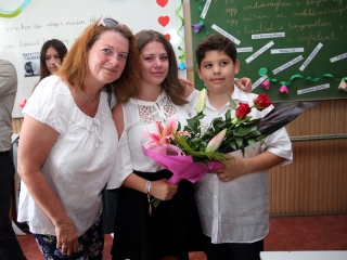 Ballagás a Dózsa iskolában (2017) - fotó: Sándor Judit