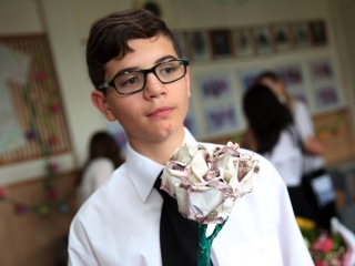 Ballagás a Dózsa iskolában (2017) - fotó: Sándor Judit