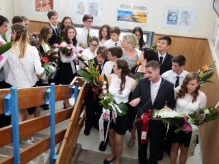 Ballagás a Dózsa iskolában (2017) - fotó: Sándor Judit