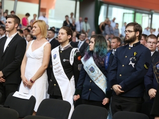 Diplomaosztó az egyetemen (2017) - fotó: Sándor Judit