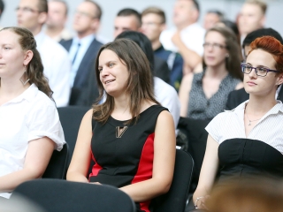 Diplomaosztó az egyetemen (2017) - fotó: Sándor Judit