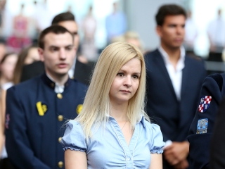 Diplomaosztó az egyetemen (2017) - fotó: Sándor Judit