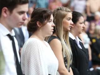 Diplomaosztó az egyetemen (2017) - fotó: Sándor Judit