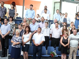 Diplomaosztó az egyetemen (2017) - fotó: Sándor Judit