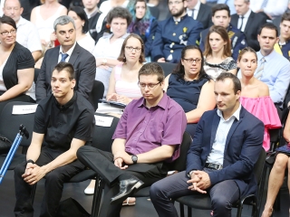 Diplomaosztó az egyetemen (2017) - fotó: Sándor Judit