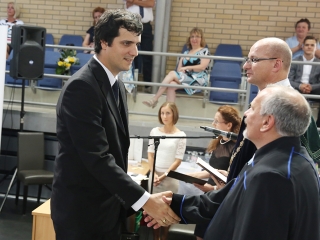 Diplomaosztó az egyetemen (2017) - fotó: Sándor Judit